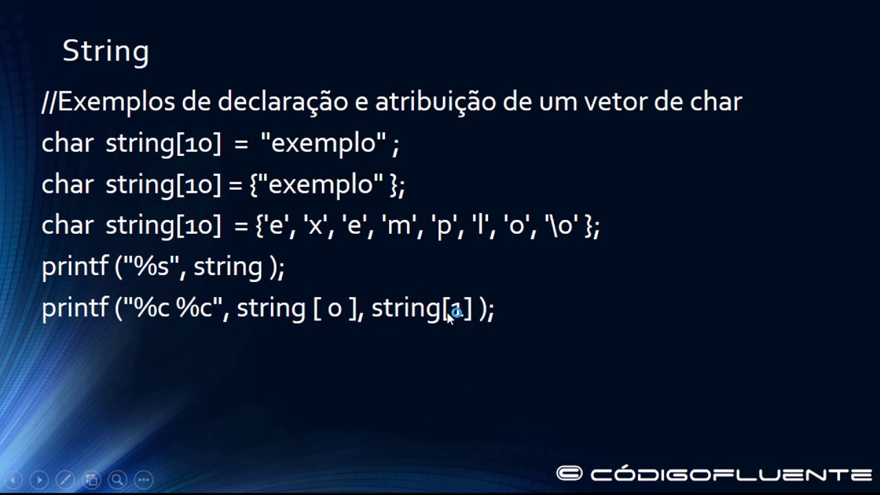 Aula 23 - String - Programação em C