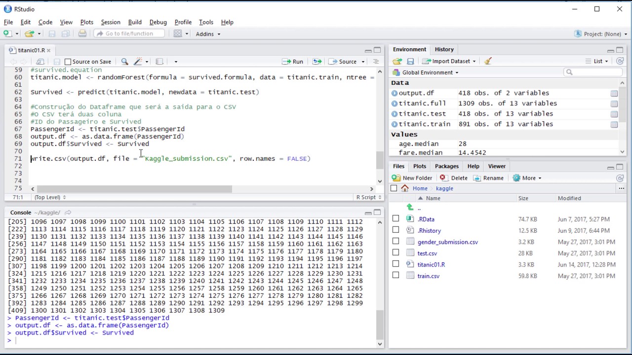 Aula 10 - Data Science - R - Caso do Titanic - Kaggle