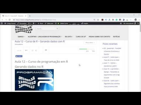 Aula 12 - Curso de R - Gerando dados com R