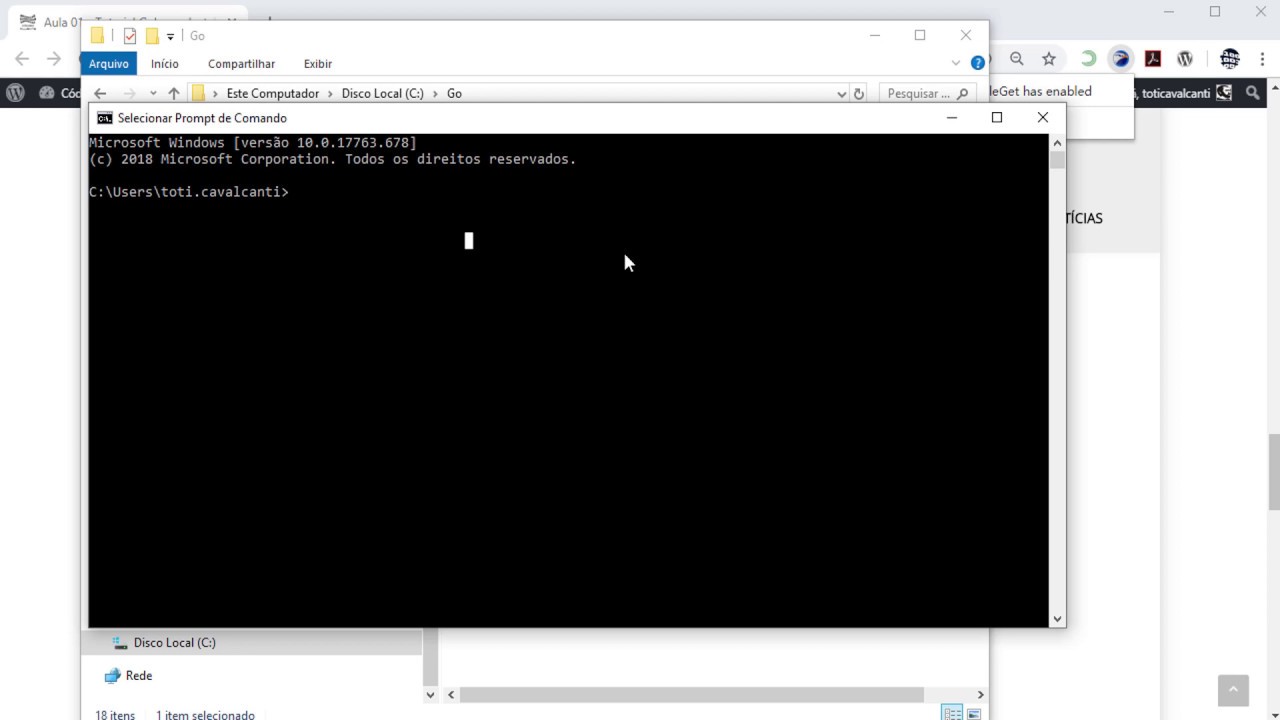 Aula 01 - Tutorial Golang - Instalação no Windows e no Linux