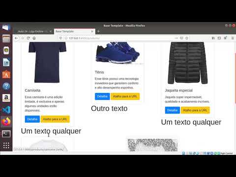 Aula 24 - Loja Online - Django - Cycle e forloop.counter