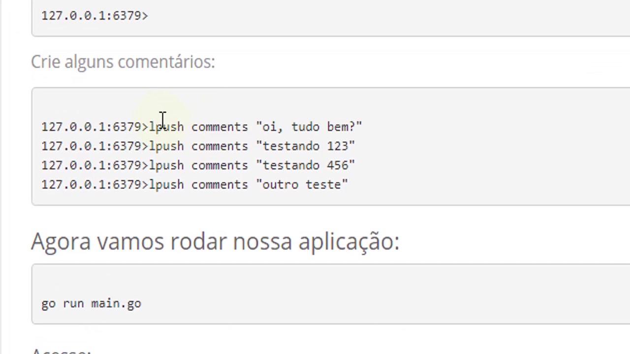 Aula 05 - Golang para Web - Formulário para Comentários