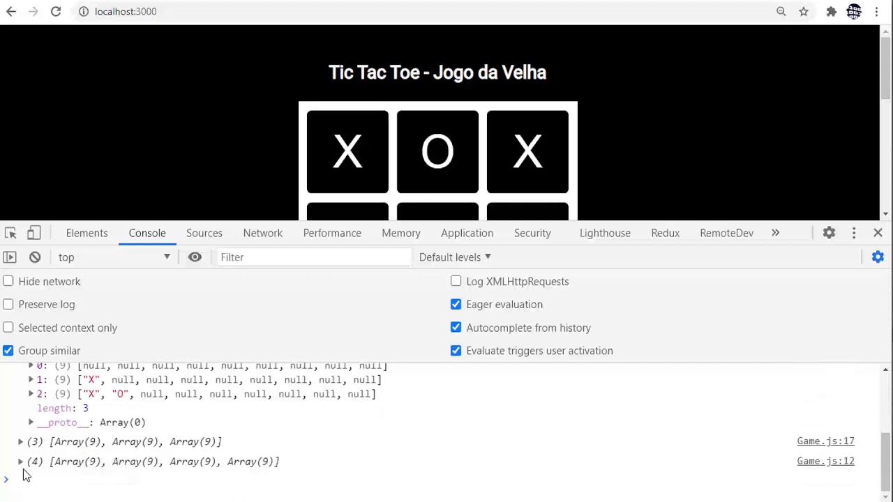 Aula 09 - React - Tic Tac Toe - Estilo e deploy
